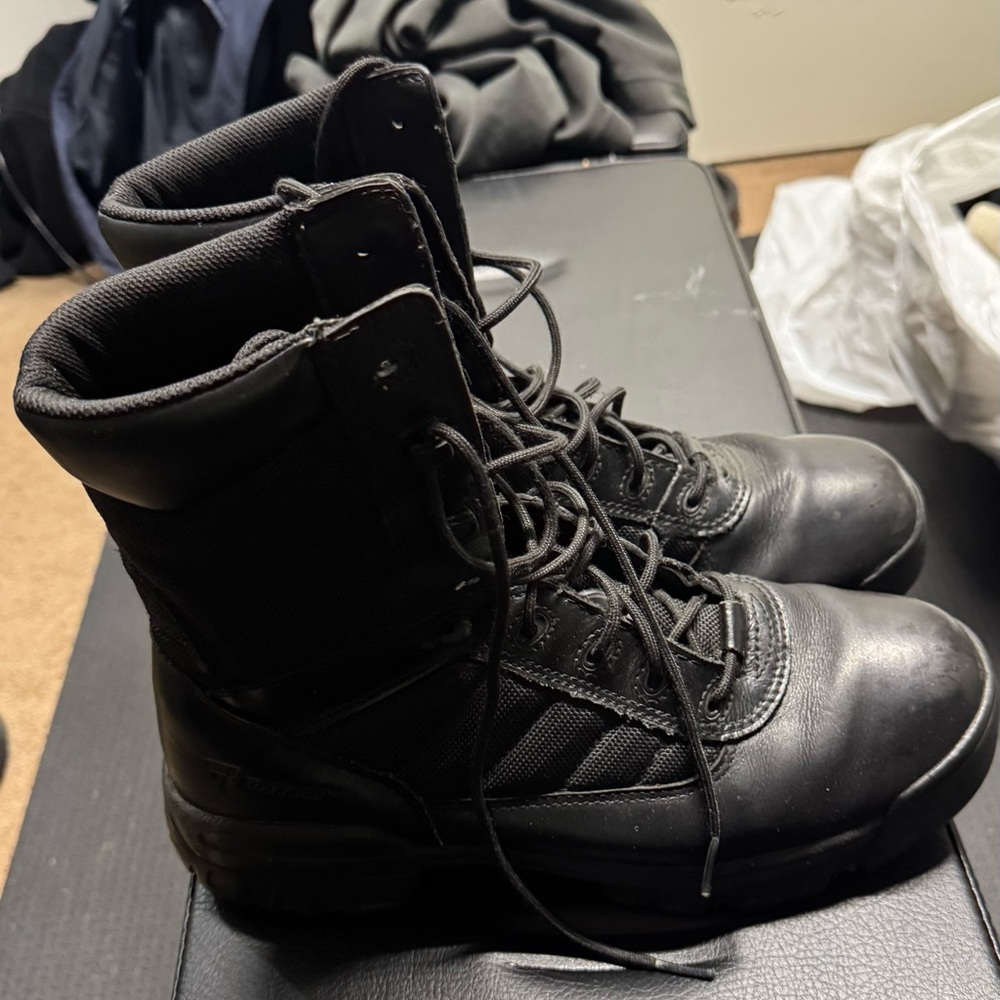 Bates Black Boots